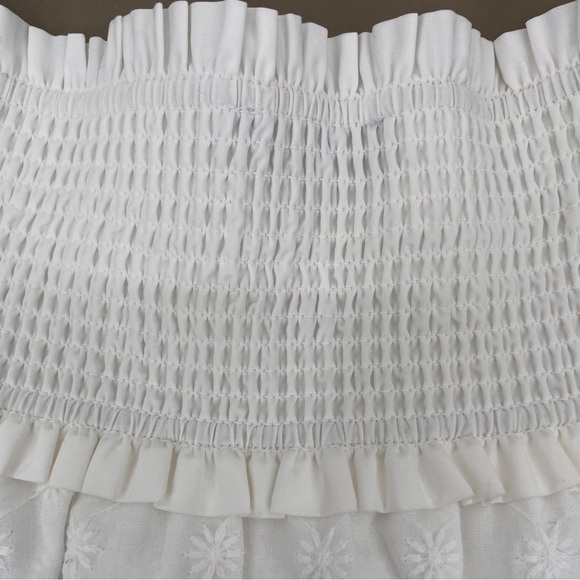 Rails Addison Skirt White Embroidered Daisies Size XL NWT - Picture 11 of 16
